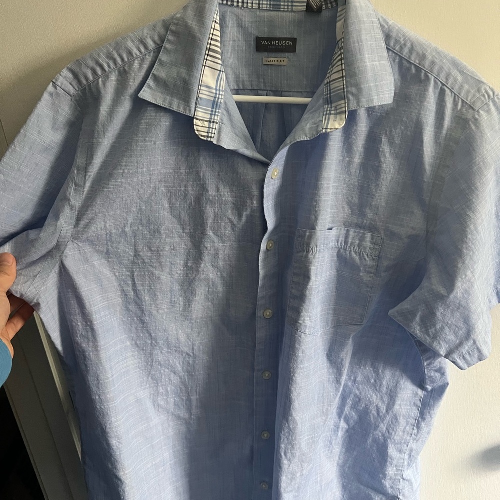 Van Heusen Light Blue Men's Shirt